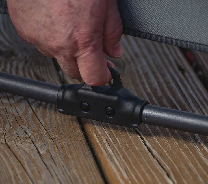 Timber Ridge Folding Lounge Chair with Footrest