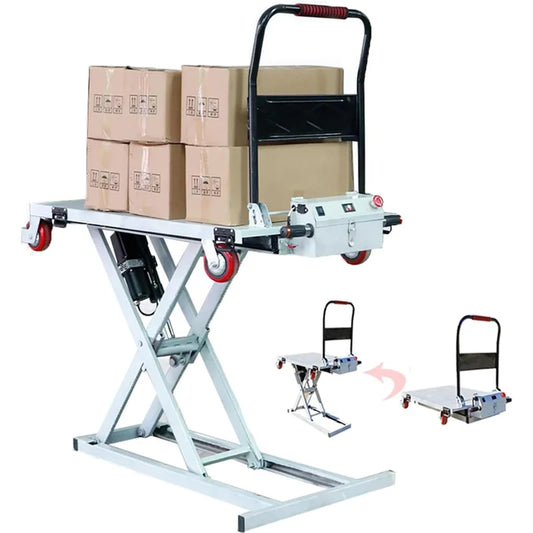 Piattaforma di sollevamento idraulica multifunzionale.