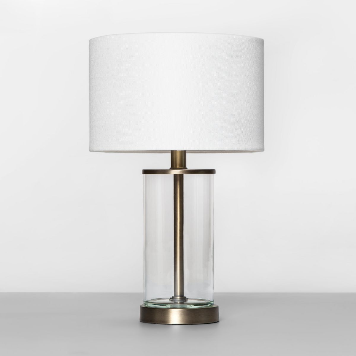 Fillable Accent with USB Table Lamp