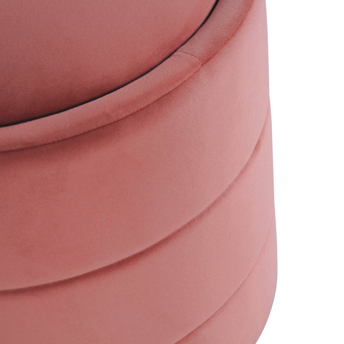 Storage Round Ottoman