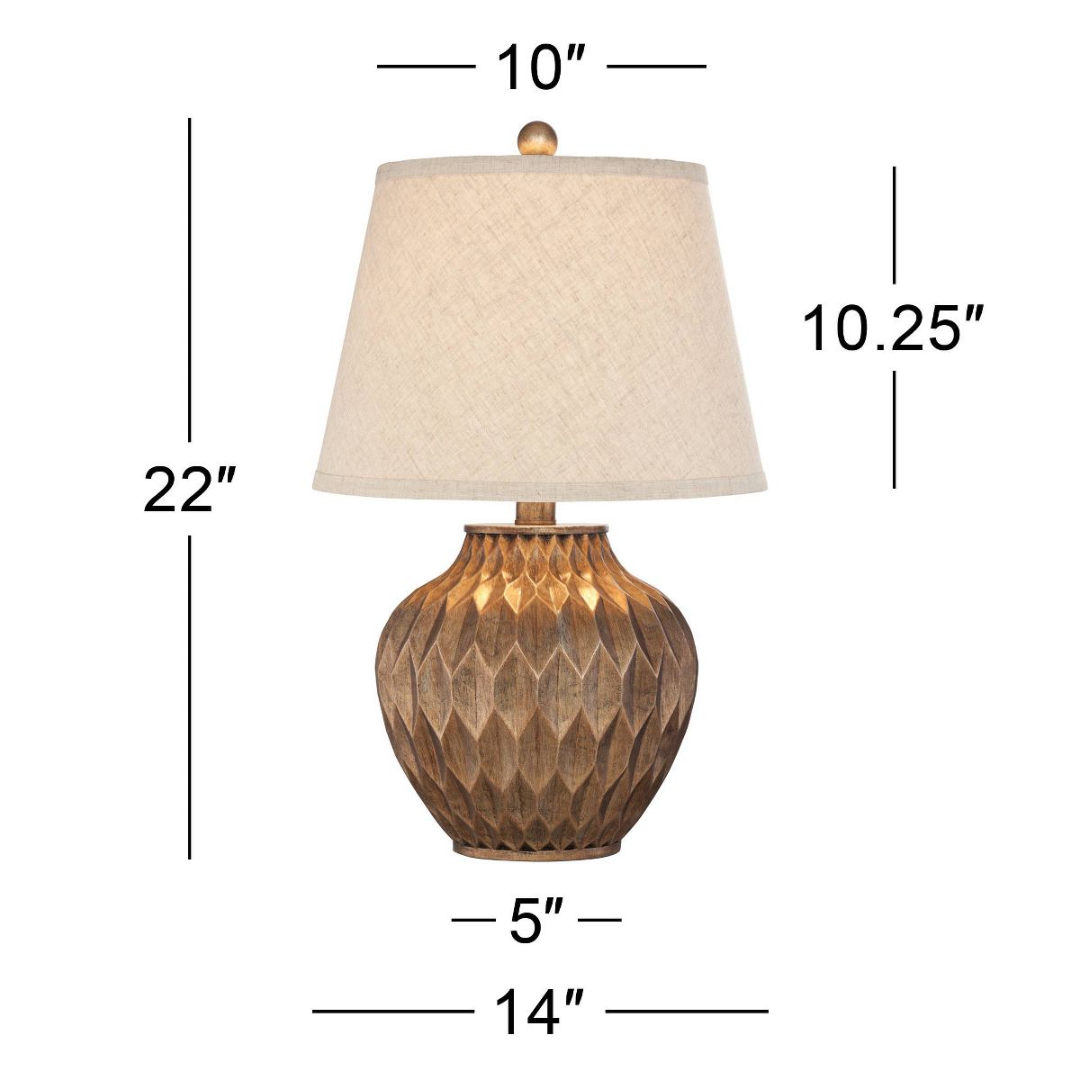Buckhead Modern Accent Table Lamp