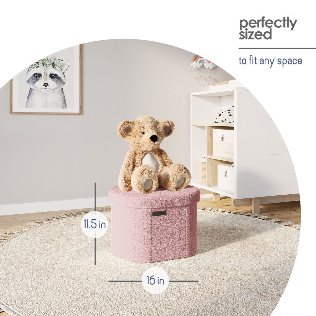 Large Storage Ottoman Bench